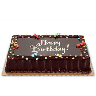 chocolate dedication cake (regular size) to philippines