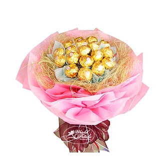 Send Ferrero Pink Bouquet to Philippines