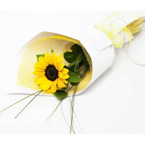 Online Single Sunflower Bouquet  to Philippines